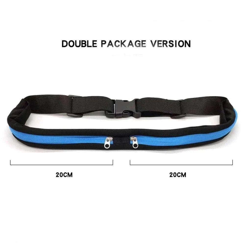 Waterproof Running Waist Pack for Secure, Bounce-Free Storage-B style Rose / CHINA