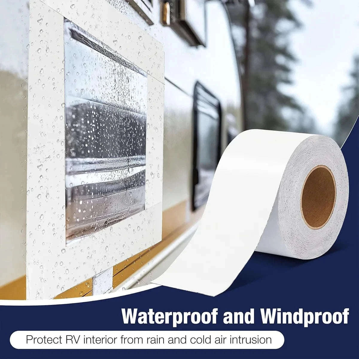 Waterproof RV Roof Repair Tape-5cmX5M