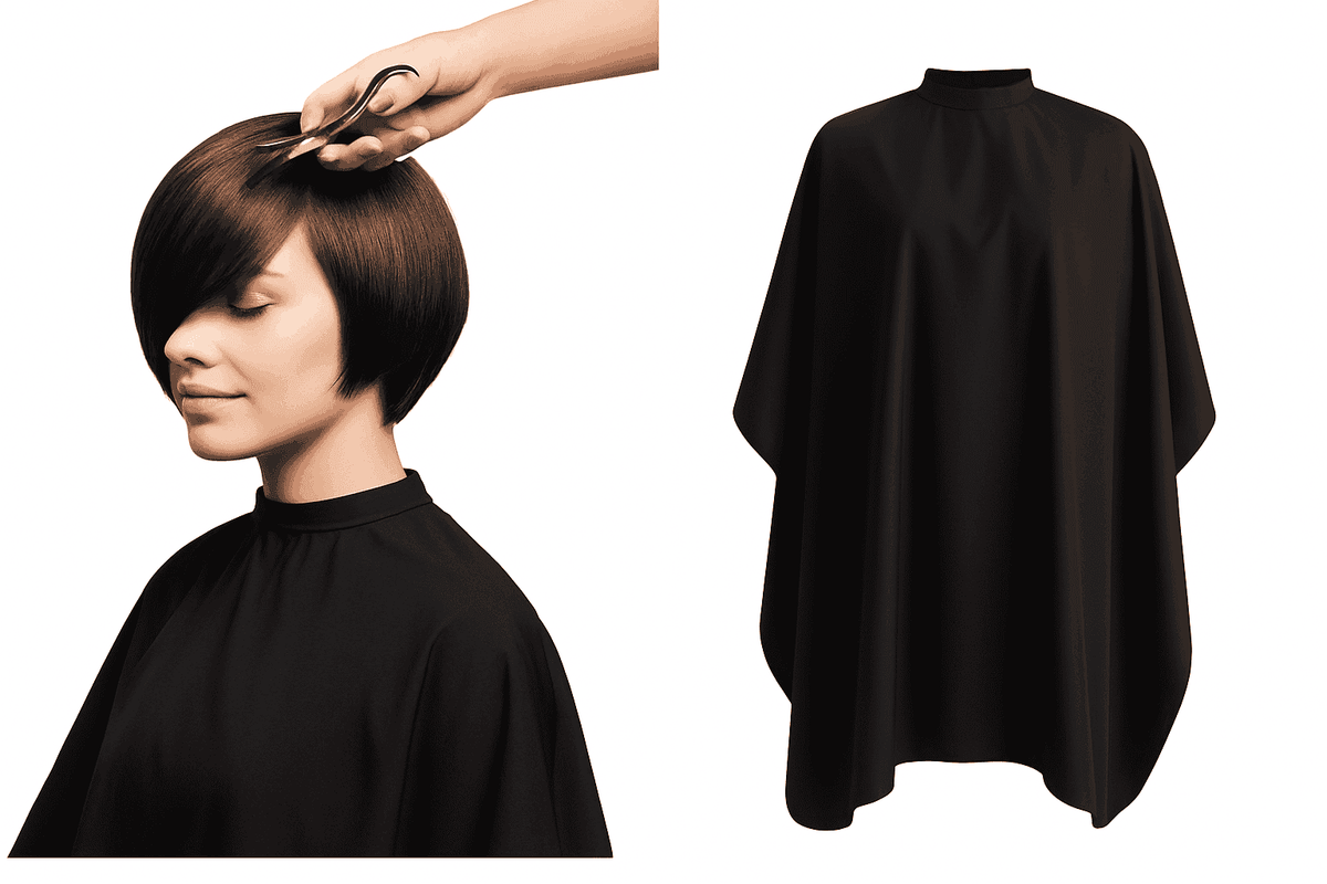 Waterproof Salon Cover for Cleaner, More Comfortable Services-Size 140X160CM / Printed Your LOGO