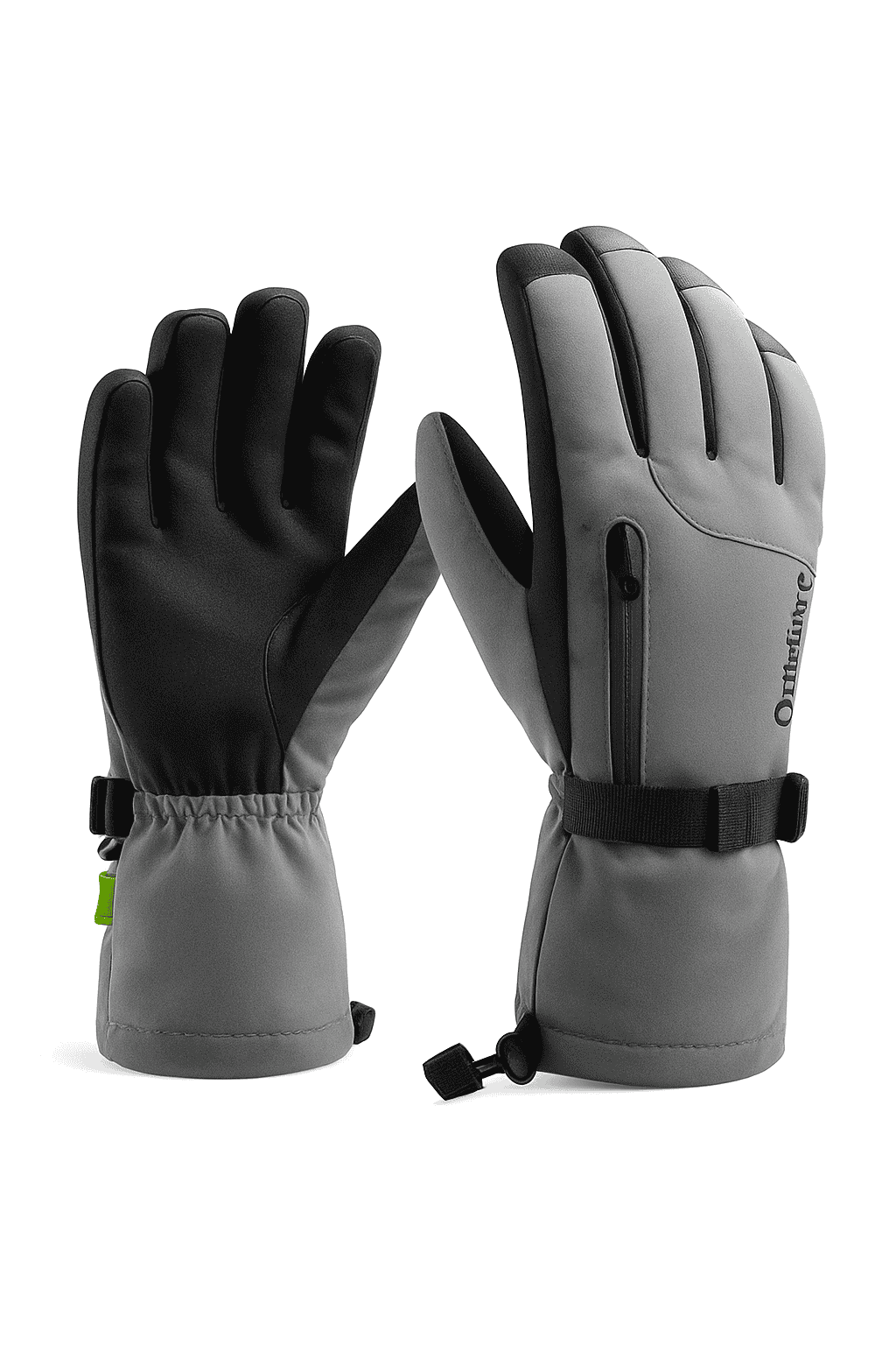 Waterproof Ski Gloves with Touchscreen & Anti-Slip Grip-014-S347-PK / XL
