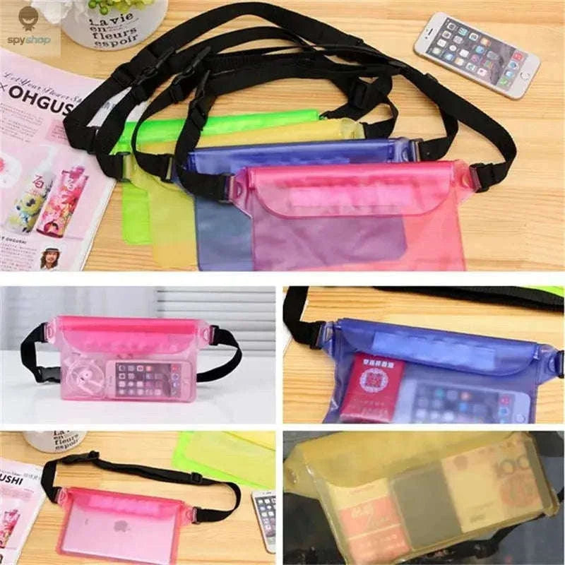 Waterproof Swimming Dry Bag for Phone, Keys and Small Gear-Green