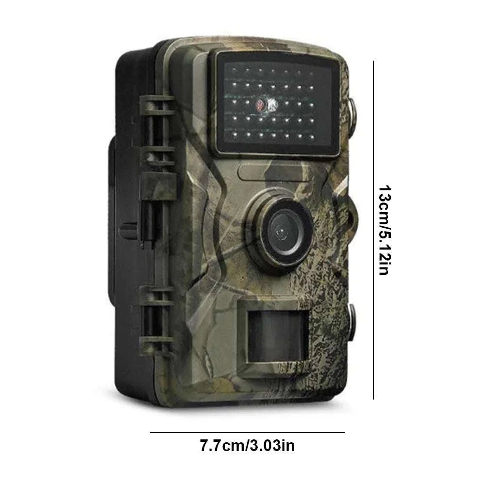 Waterproof Trail Camera with Infrared Night Vision and Motion Detection-United States