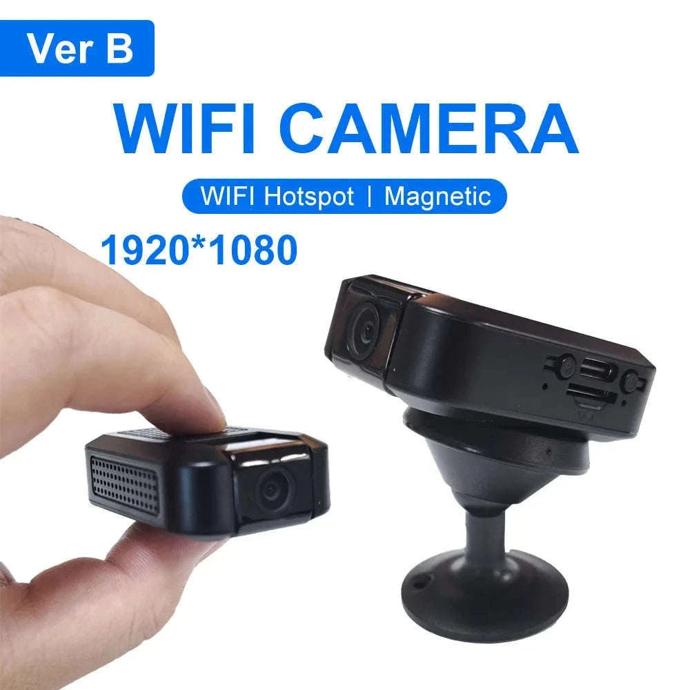 WD7 Mini Camera HD WiFi Camcorder with Night Vision-With Wifi / Standard(No TF Card)