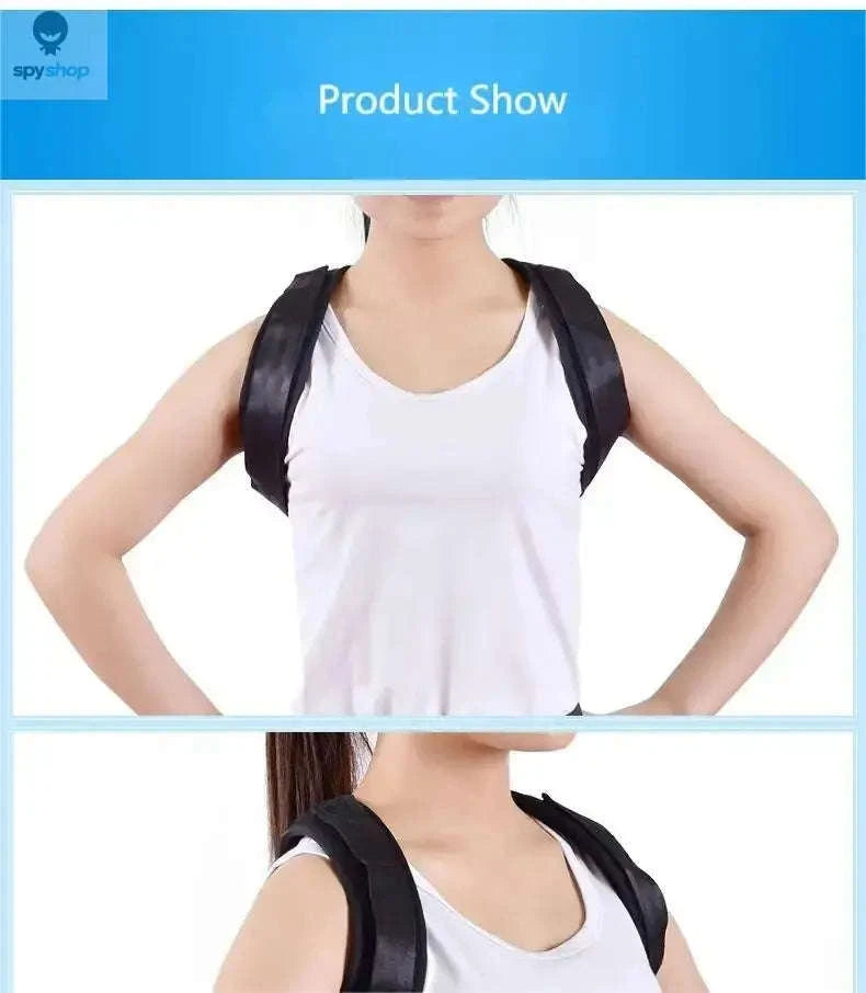 Wearable Back Alignment System – Daily Spine Support and Posture Correction-black M