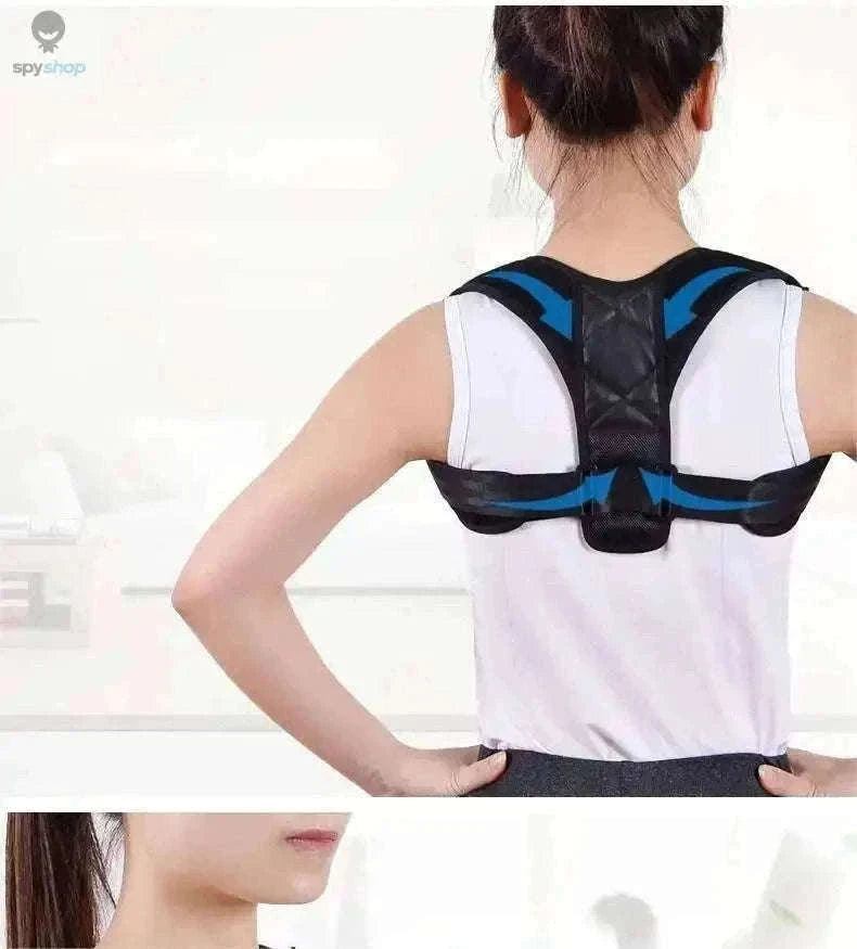 Wearable Back Alignment System for Daily Posture Support-black M