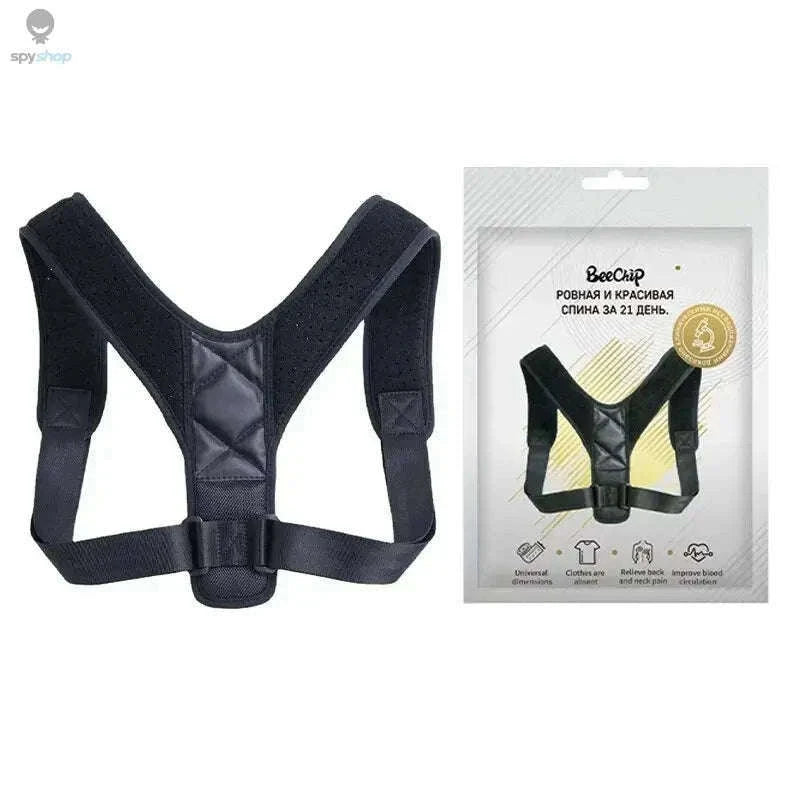 Wearable Back Alignment System for Daily Posture Support-black M