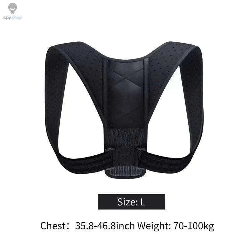 Wearable Back Alignment System for Daily Posture Support-black M