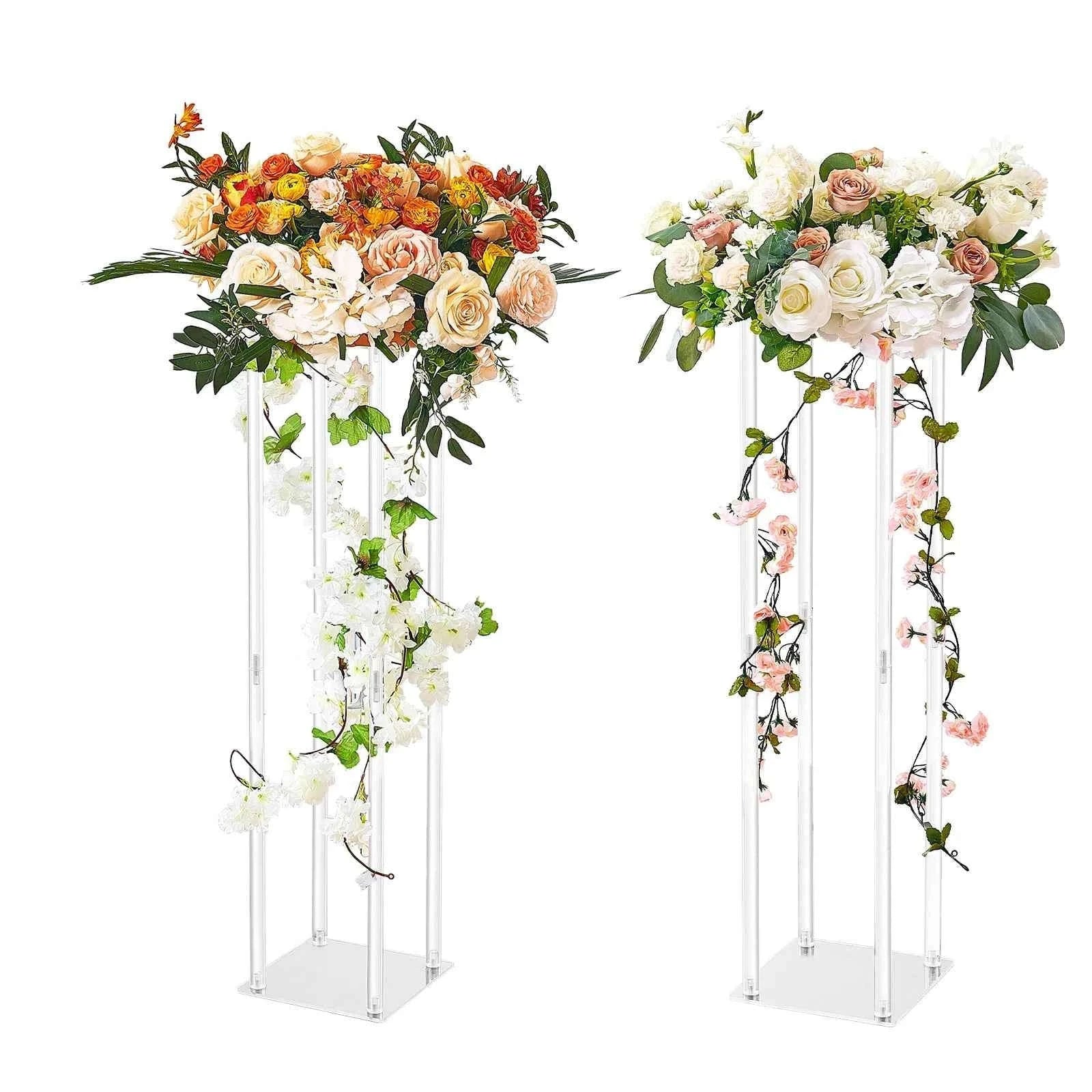 Wedding Flower Stand Floral Display Rack-2pcs 80cm A / United States