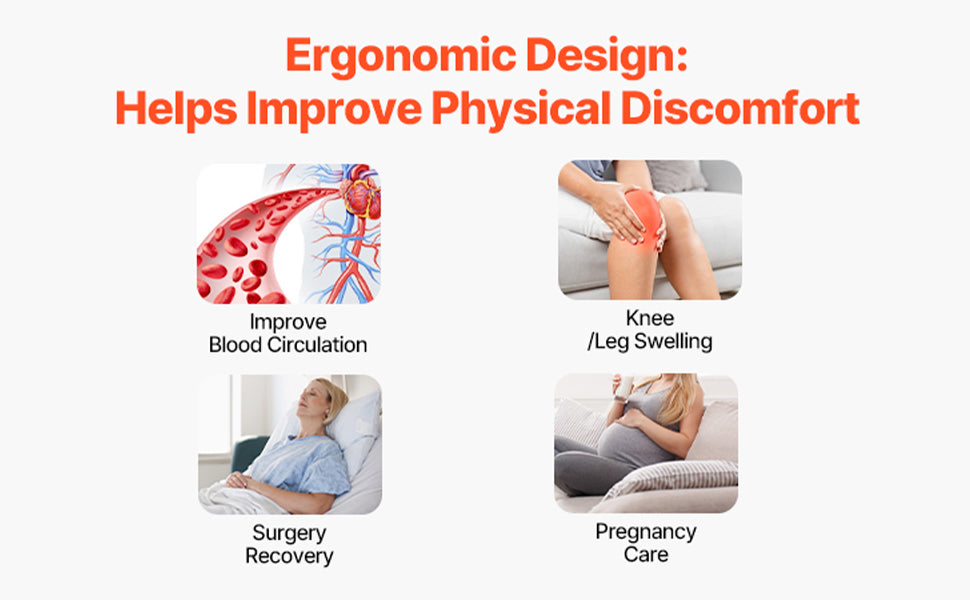 Bed Wedge Pillow for Acid Reflux, Snoring & Post-Surgery Support