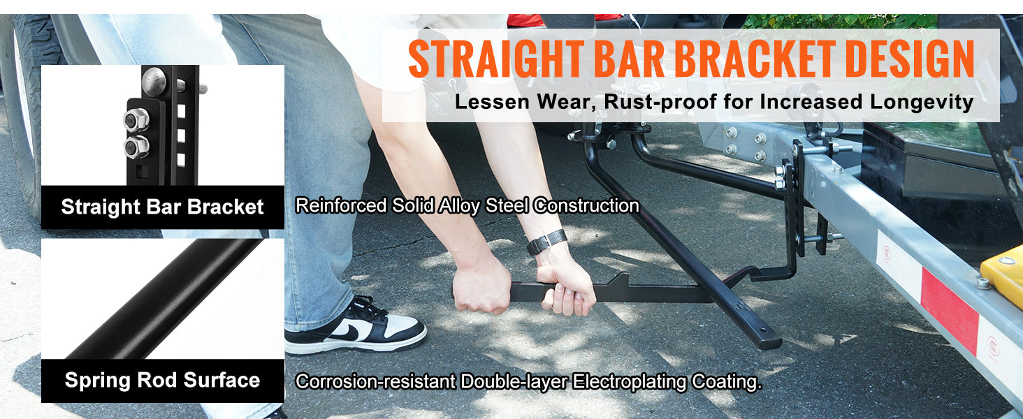Weight Distribution Hitch with Sway Control 1000 lb Capacity Kit