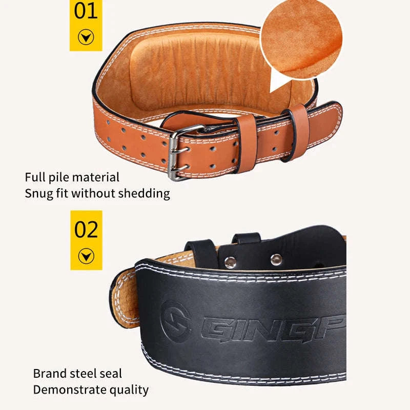 Weight Lifting Belt for Strength Training and Back Support-NL 15CM black / M