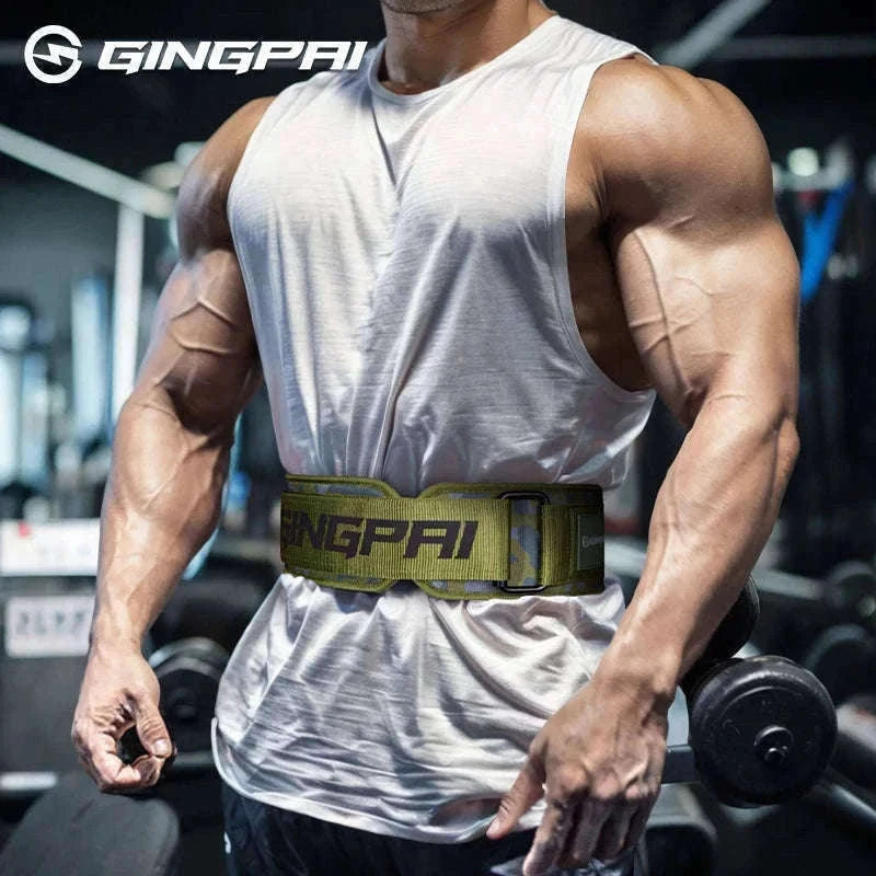 Weightlifting Waist Belt for Powerlifting and Gym Training-GP ZS S Grey / M