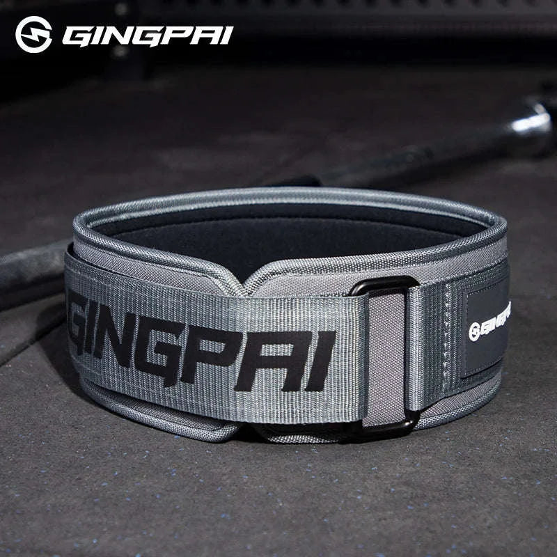 Weightlifting Waist Belt for Powerlifting and Gym Training-GP ZS S Grey / M