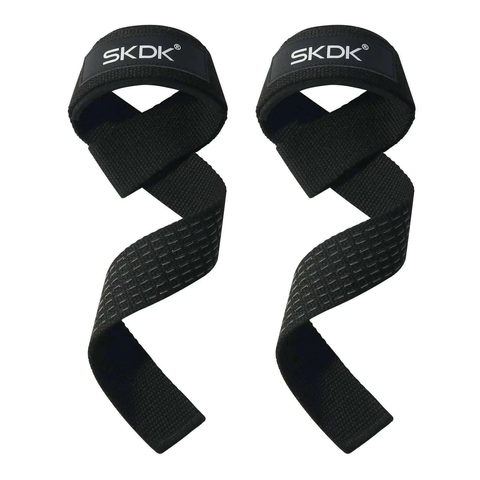 Weightlifting Wrist Straps for Secure Grip and Wrist Support-JZST-Blue