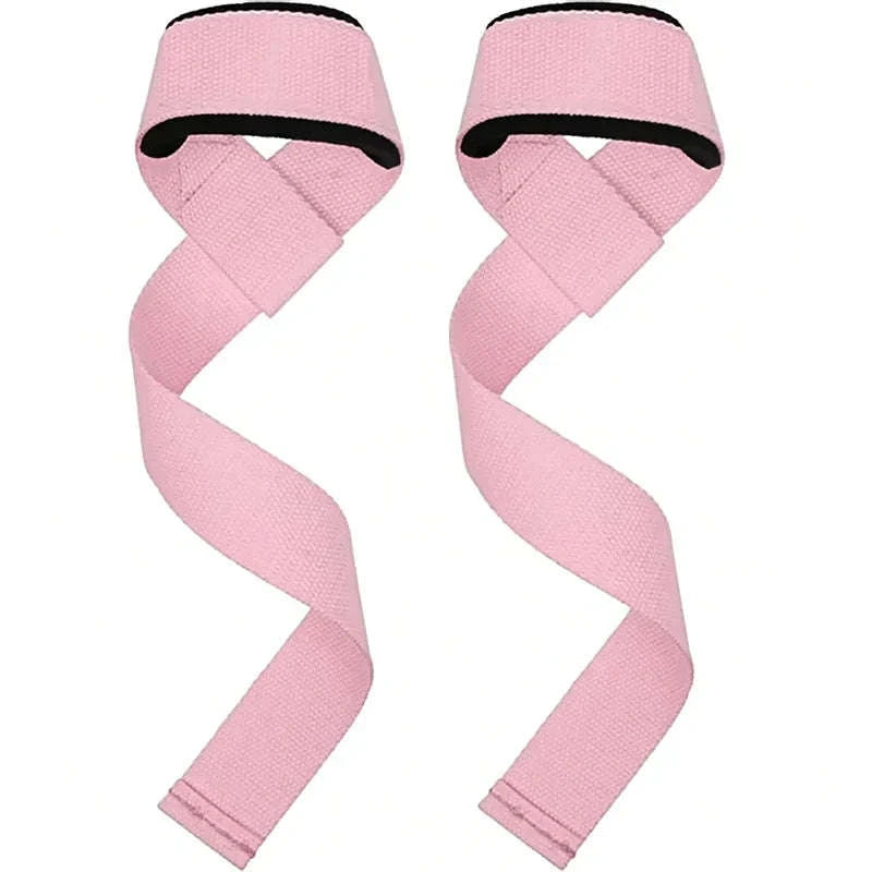 Weightlifting Wrist Straps for Secure Strength Training Support-BLACK