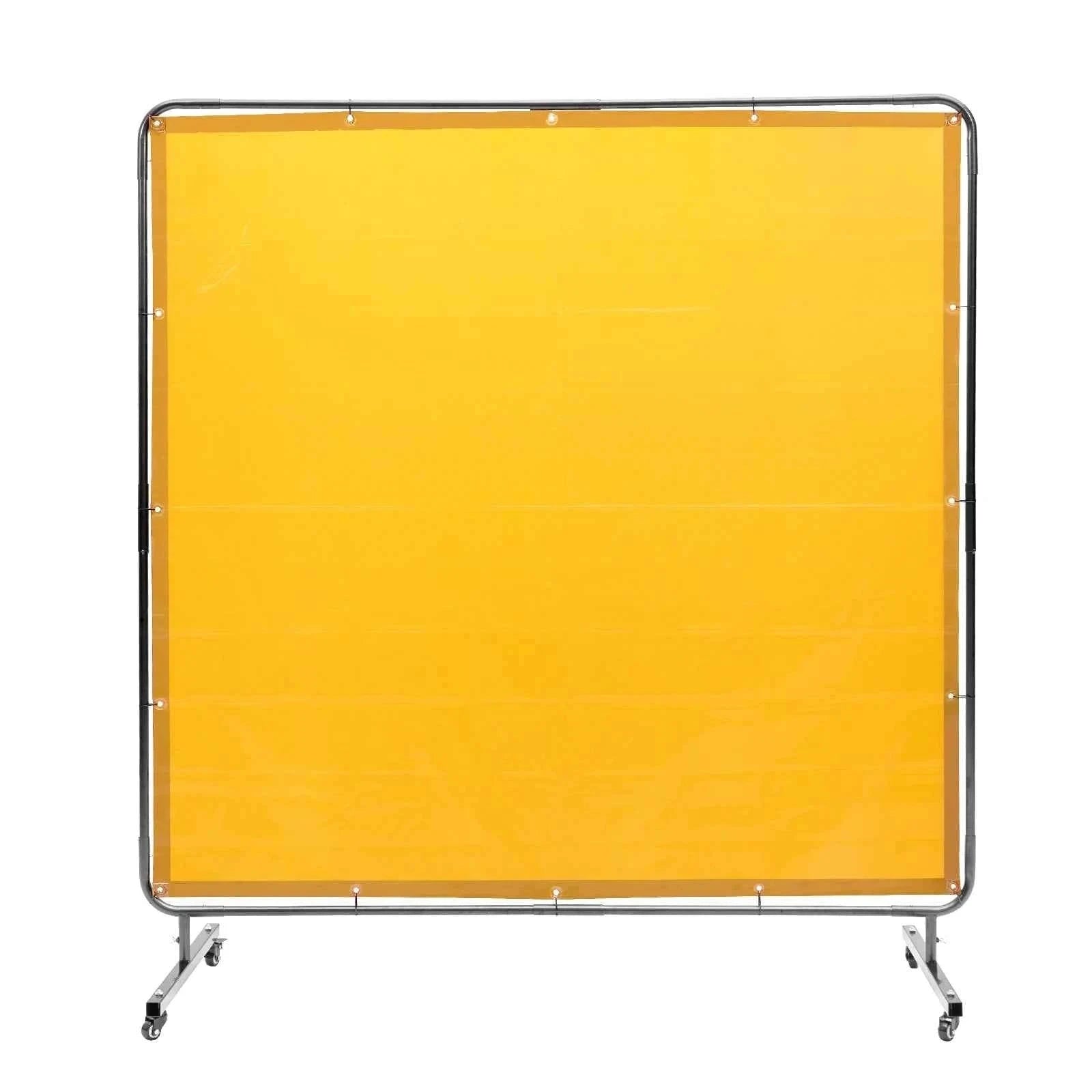 Welding Screen Frame 6 x 6 ft Flame-Resistant Protection Screen-6x6 Red / United States