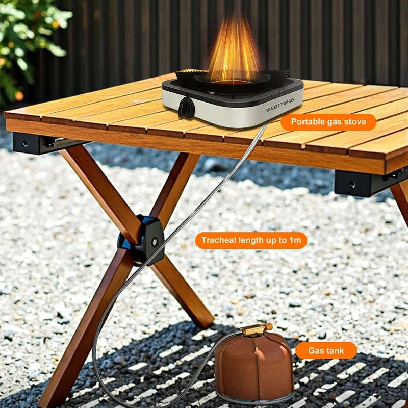 WESTTUNE 3600W Portable Camping Gas Stove with Ignition-F108X