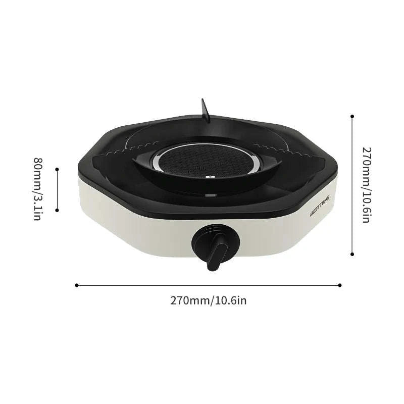 WESTTUNE 3600W Portable Camping Gas Stove with Ignition-F108X