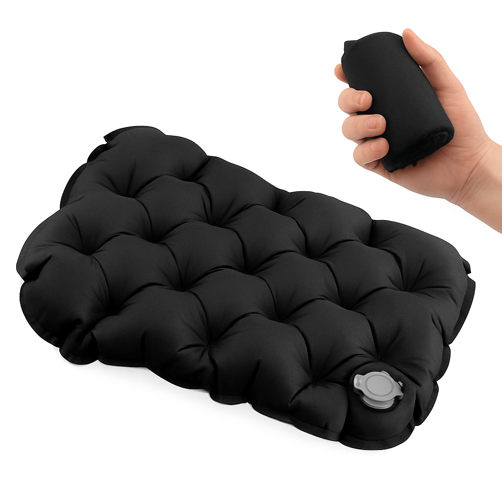 Inflatable Sitting Pad for Camping, Hiking and Backpacking
