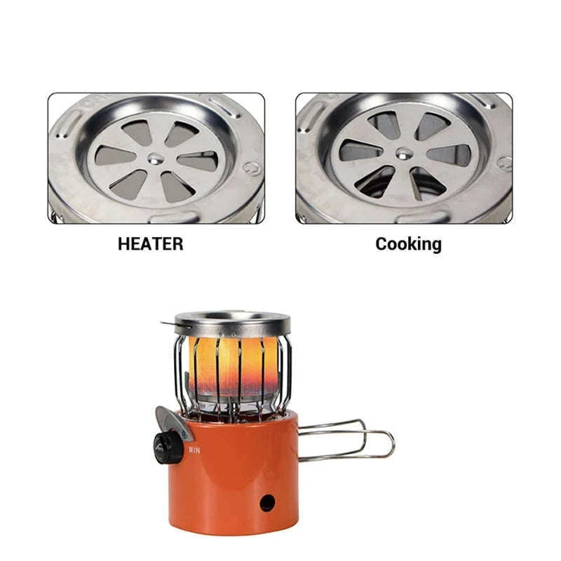 WESTTUNE Outdoor Gas Stove for Cooking and Heating-Orange