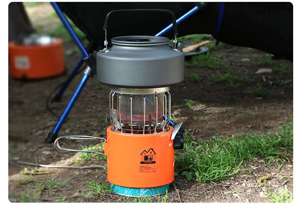 WESTTUNE Outdoor Gas Stove for Cooking and Heating-Orange