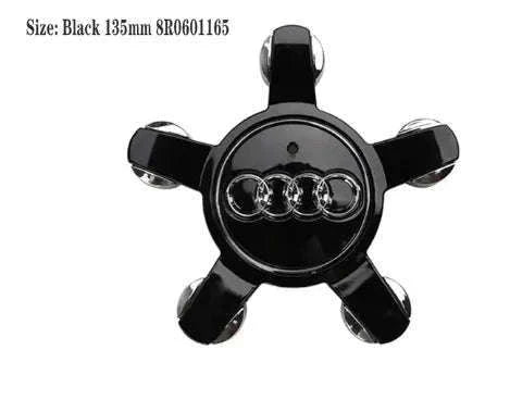 Wheel Center Cap Hub Covers 4-Piece Set Multiple Sizes-60mm Black