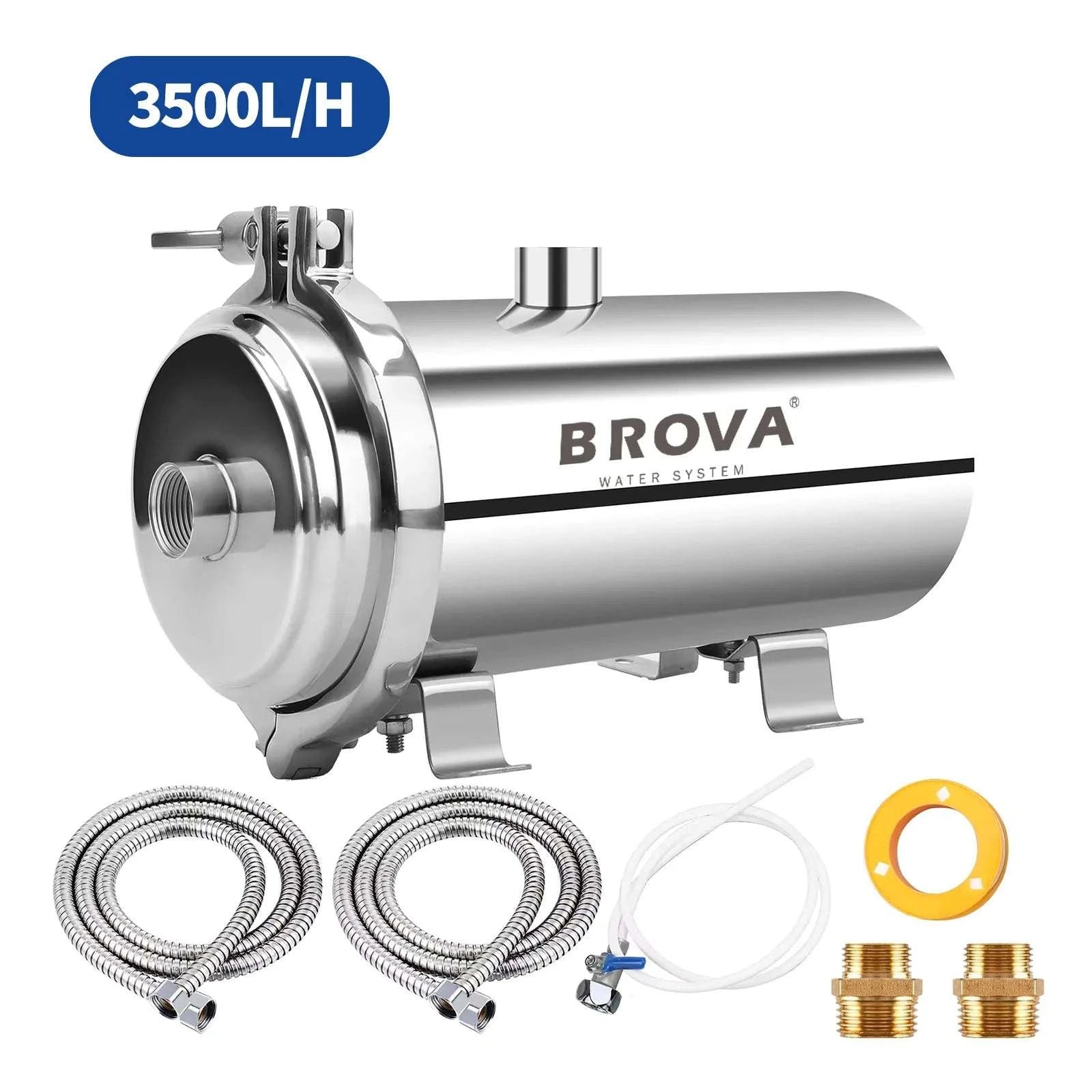 Whole House Ultrafiltration Water Purifier 0.01μm High Flow System-1000L PVDFMembrane / China Mainland