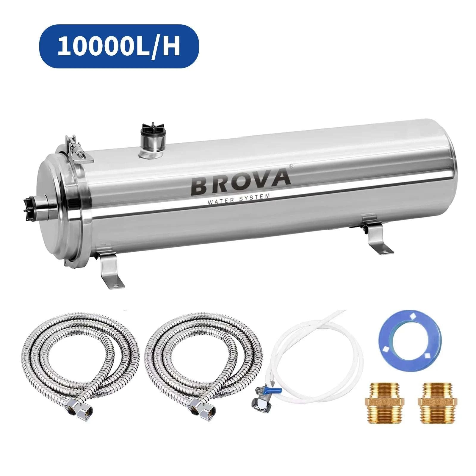 Whole House Ultrafiltration Water Purifier 0.01μm High Flow System-1000L PVDFMembrane / China Mainland