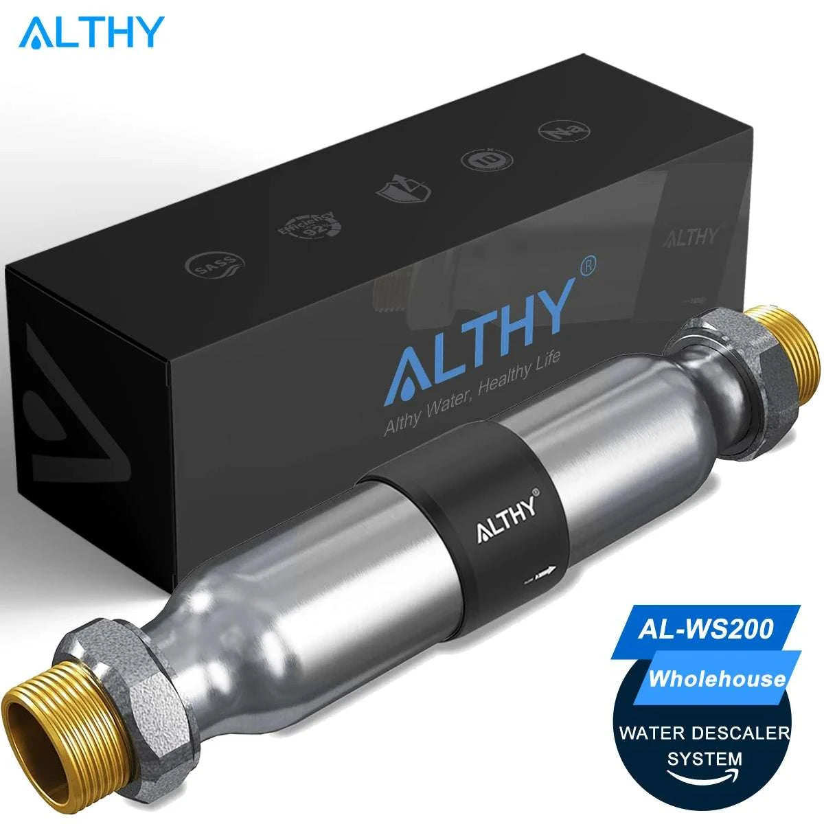 Whole House Water Descaler System Salt-Free Anti Limescale DN25-AL-WS200