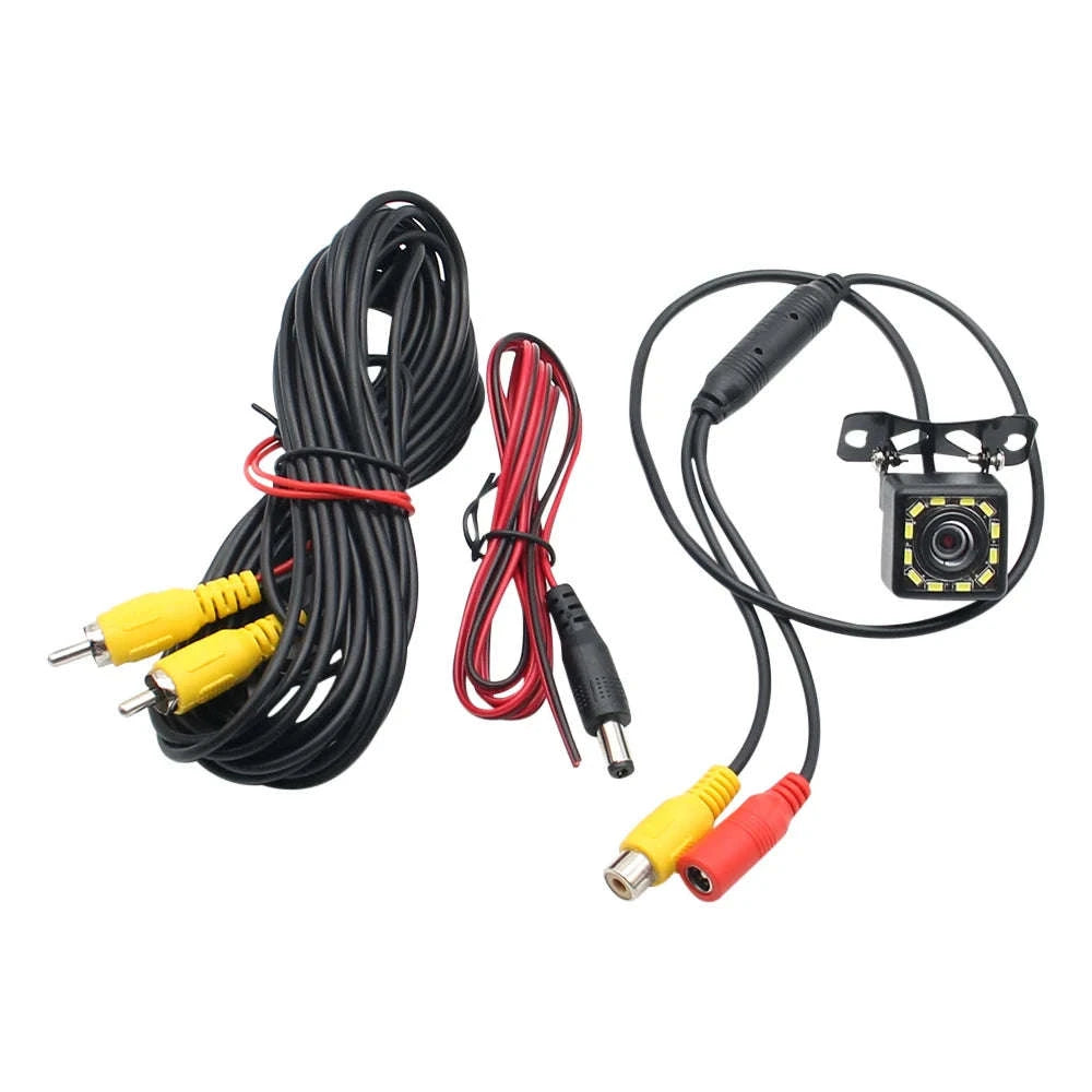 Wide Angle HD Car Rearview Camera-12 LED Camera Only