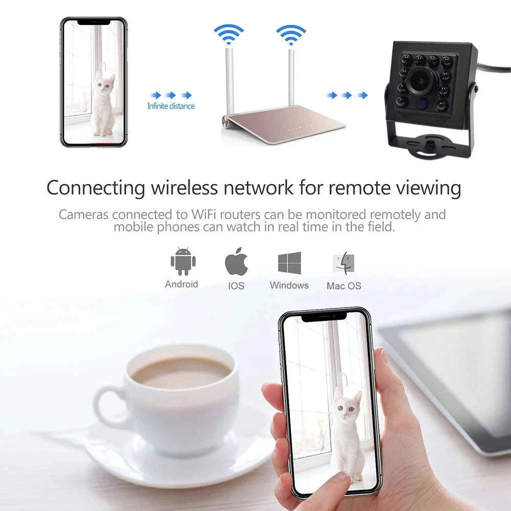 WiFi Bird Box Camera 5MP PoE Mini Nest Camera with Night Vision-2MP Package EU / 2.8mm