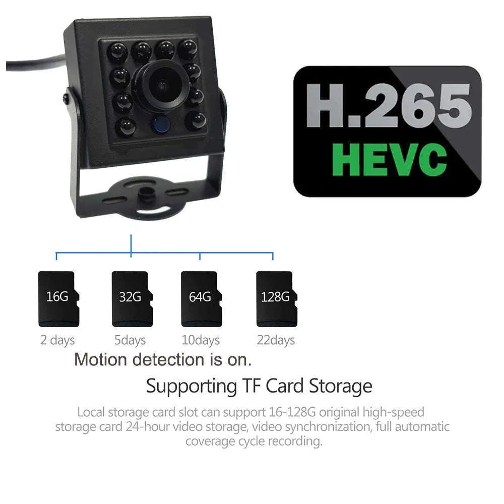 WiFi Bird Box Camera 5MP PoE Mini Nest Camera with Night Vision-2MP Package EU / 2.8mm