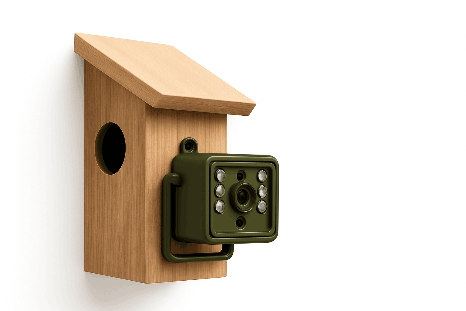 WiFi Bird Box HD Camera Starter Pack 2MP 5MP for Wildlife-2MP WIFI UK KIT