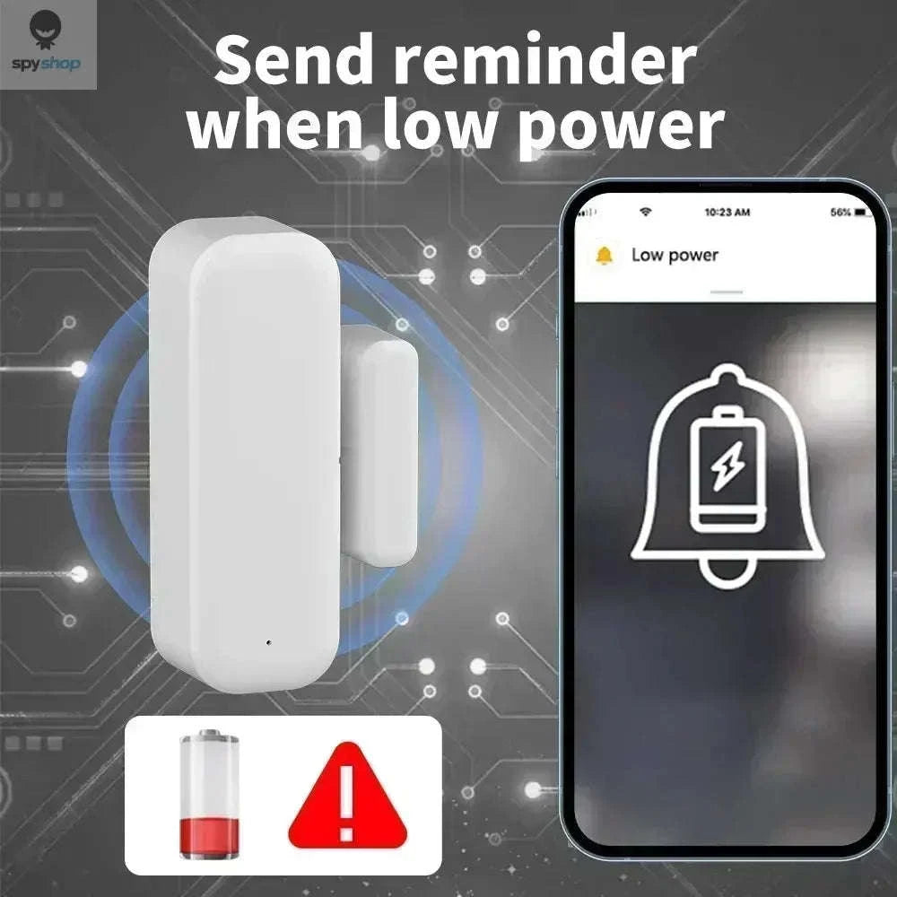 WiFi Door and Window Sensor – Smart Alerts and Easy App Control-Default Title