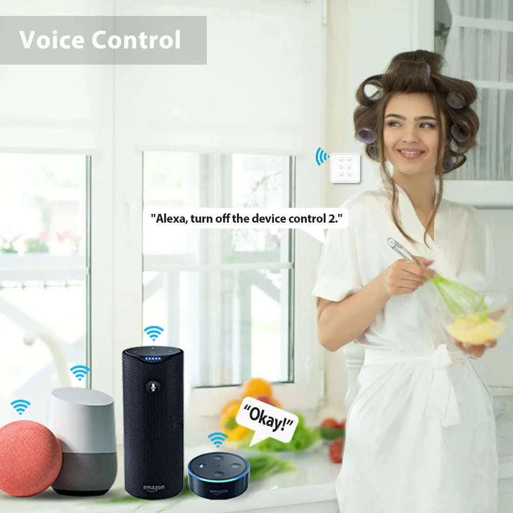 WiFi Double Curtain Switch for Smart Roller Shutters-Default Title