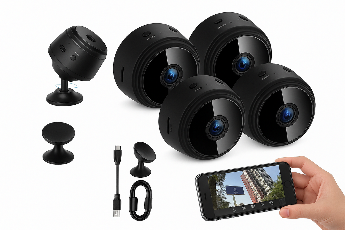 Wireless Indoor Surveillance Camera with HD Audio