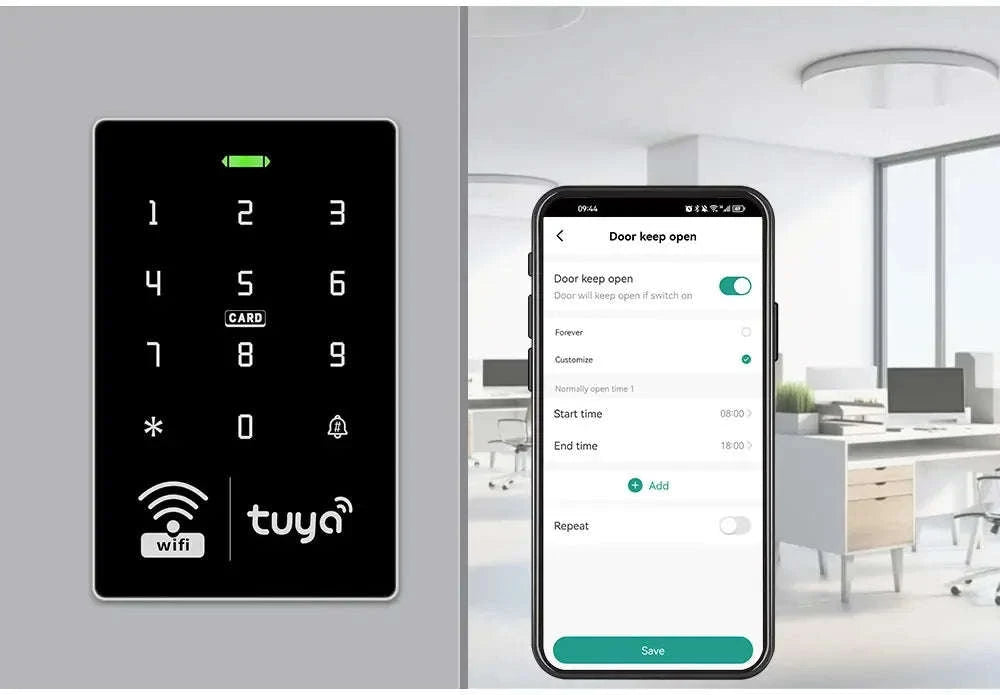 WiFi Tuya RFID Access Controller IP68 S10-with Blue Keys