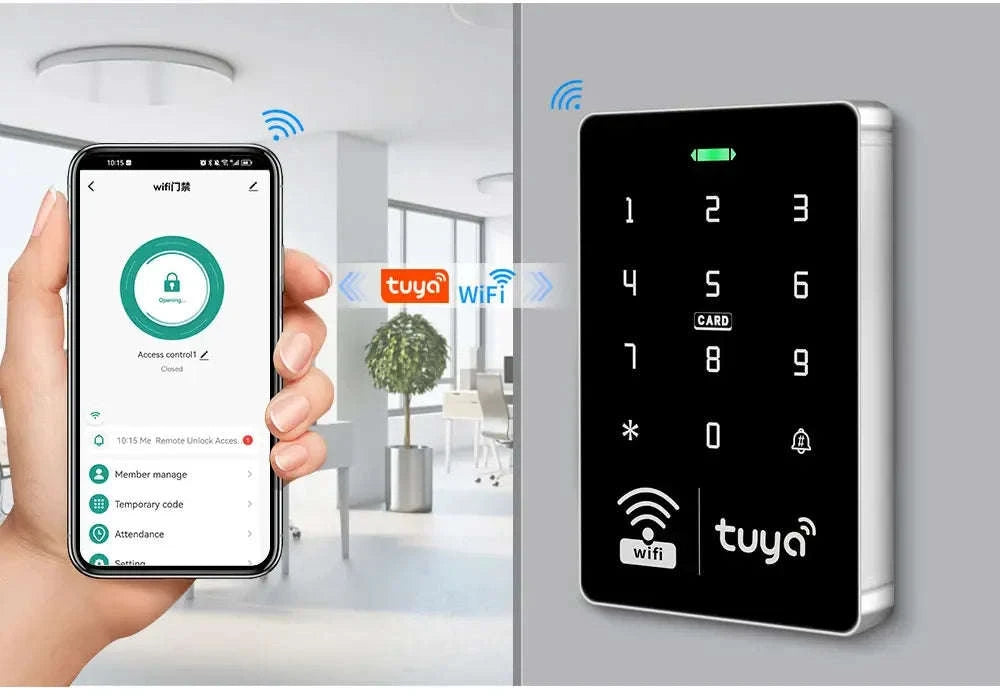 WiFi Tuya RFID Access Controller IP68 S10-with Blue Keys