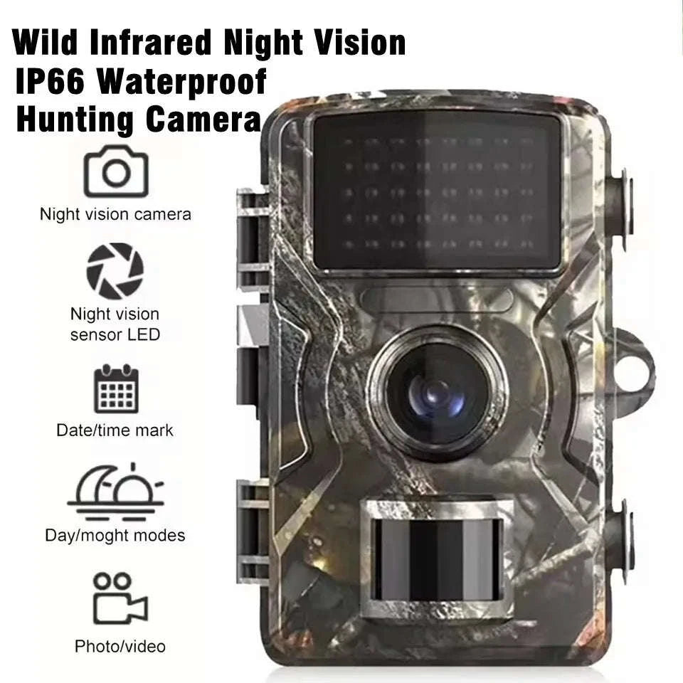 Wild Infrared Night Vision Hunting Camera with 16MP 1080P-NO Card