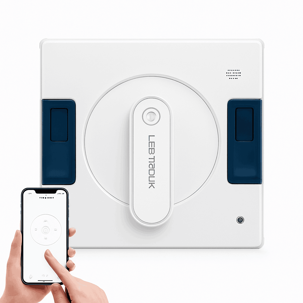Window Cleaning Robot with Smart Navigation & 4-Way Water Spray-white / Saudi Arabia / Yes