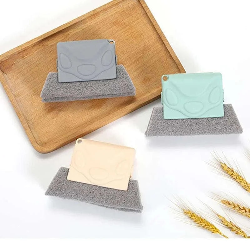 Window Groove Cleaning Brush-1 Pc Green