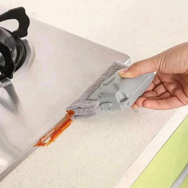 Window Groove Cleaning Brush-1 Pc Green