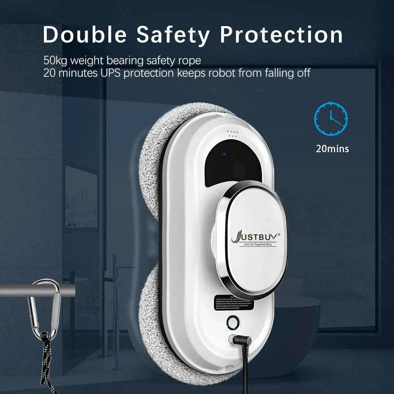 Window Robot Vacuum Cleaner for Effortless Glass Cleaning-Window Cleaner A / EU / Poland|Yes