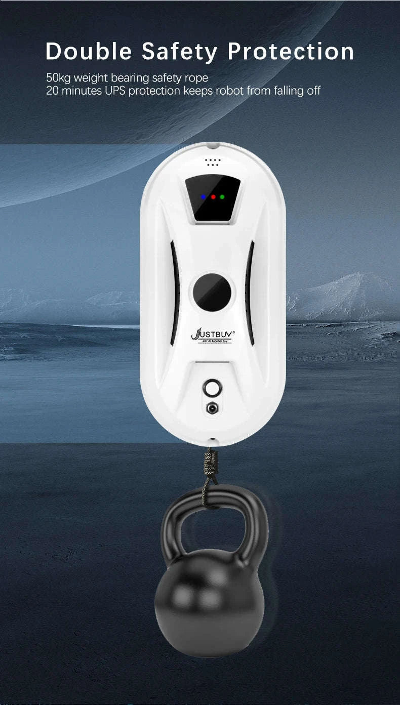 Window Robot Vacuum Cleaner for Effortless Glass Cleaning-Window Cleaner A / EU / Poland|Yes