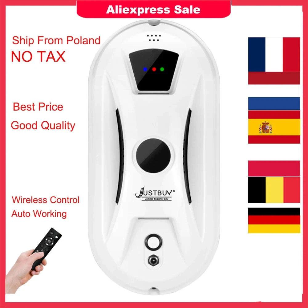 Window Robot Vacuum Cleaner for Effortless Glass Cleaning-Window Cleaner A / EU / Poland|Yes
