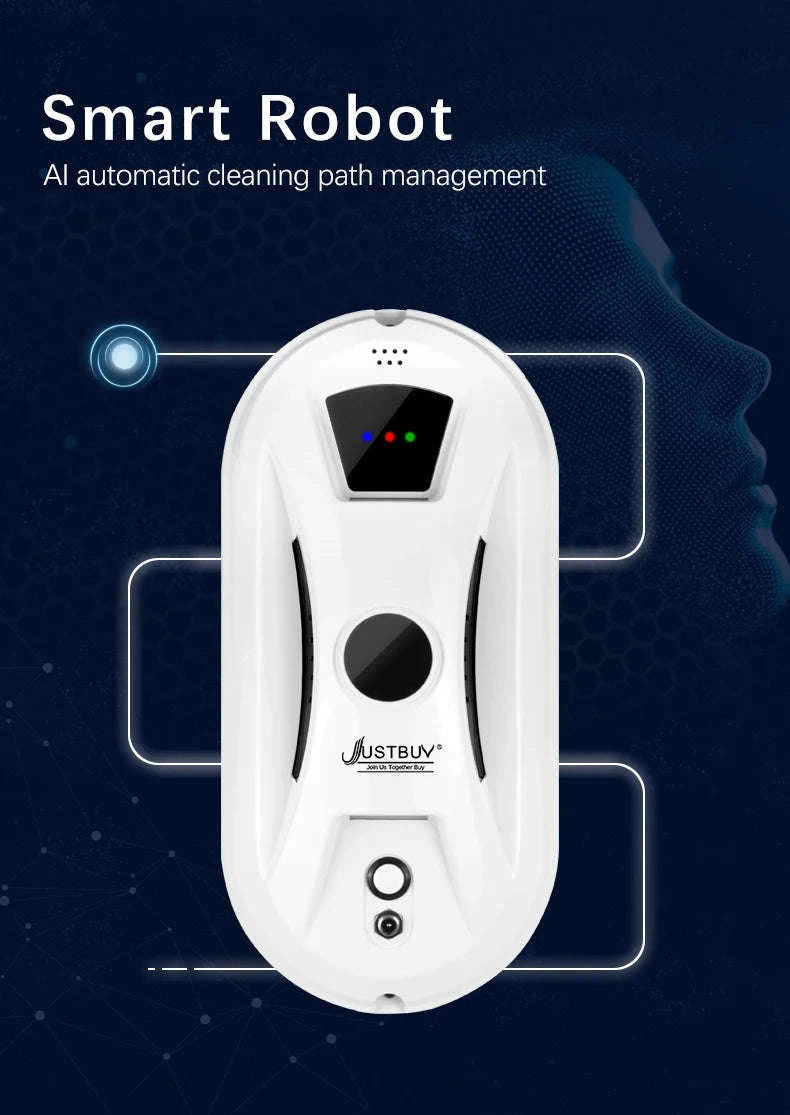 Window Robot Vacuum Cleaner with Remote-Controlled Auto Glass Cleaning-Window cleaner / Poland
