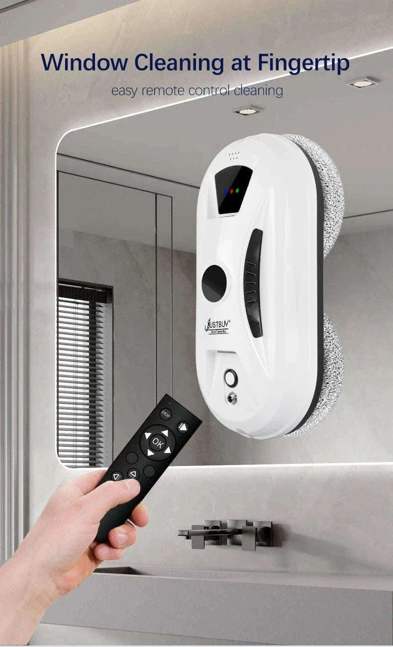 Window Robot Vacuum Cleaner with Remote-Controlled Auto Glass Cleaning-Window cleaner / spain