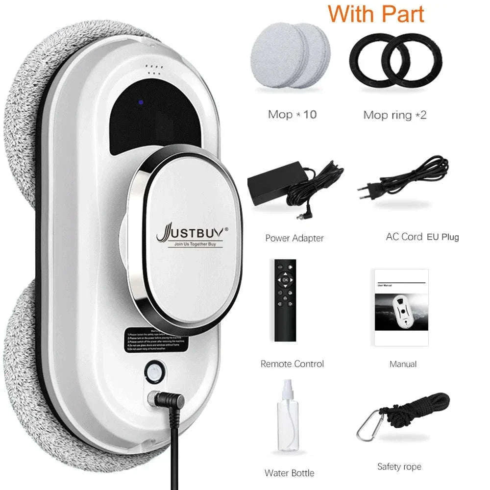 Window Robot Vacuum Cleaner with Remote-Controlled Auto Glass Cleaning-Window cleaner / spain