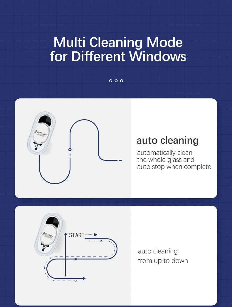 Window Robot Vacuum Cleaner with Remote-Controlled Auto Glass Cleaning-Window cleaner / spain