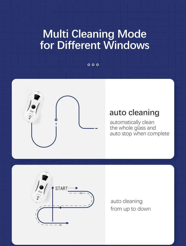 Window Robot Vacuum Cleaner with Remote-Controlled Auto Glass Cleaning-Window cleaner / spain